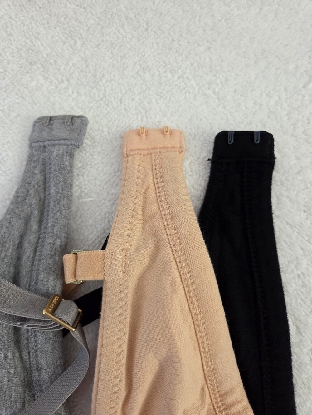Knickey Triangle Bralette Women's Size Small Bundle Of 3 Organic Cotton - Picture 4 of 12